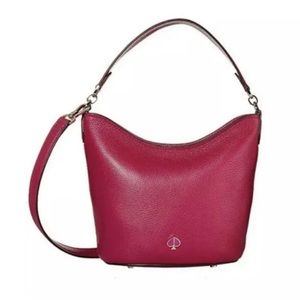 NWT Kate Spade NY Polly Small Hobo Crossbody Berry Blitz
